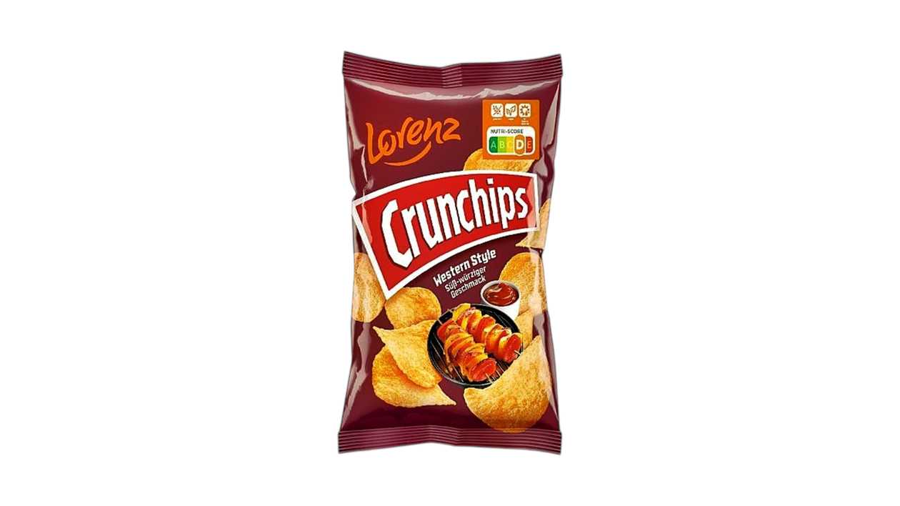 Lorenz Crunchips Western Style, 150g