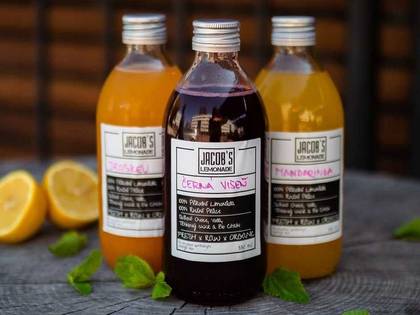 Domácí limonáda - Růžový Grep a Růže 0,33l