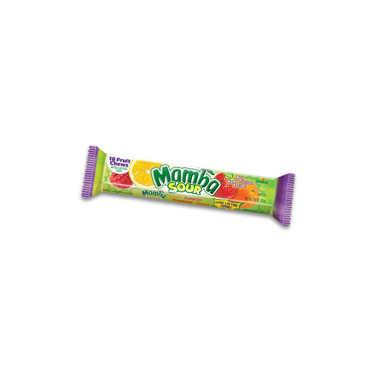 Mamba Sour Fruit Chewy Candies