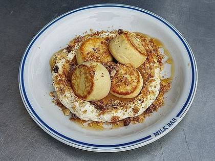 Syrniki tres leches