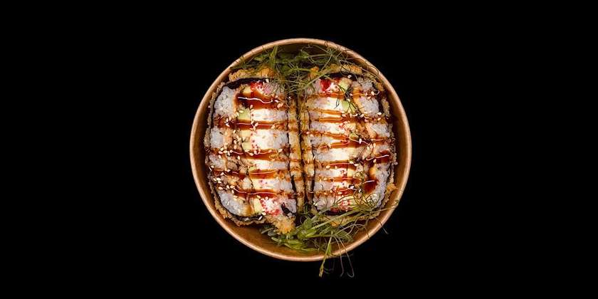 SUSHI BURGER Węgorz