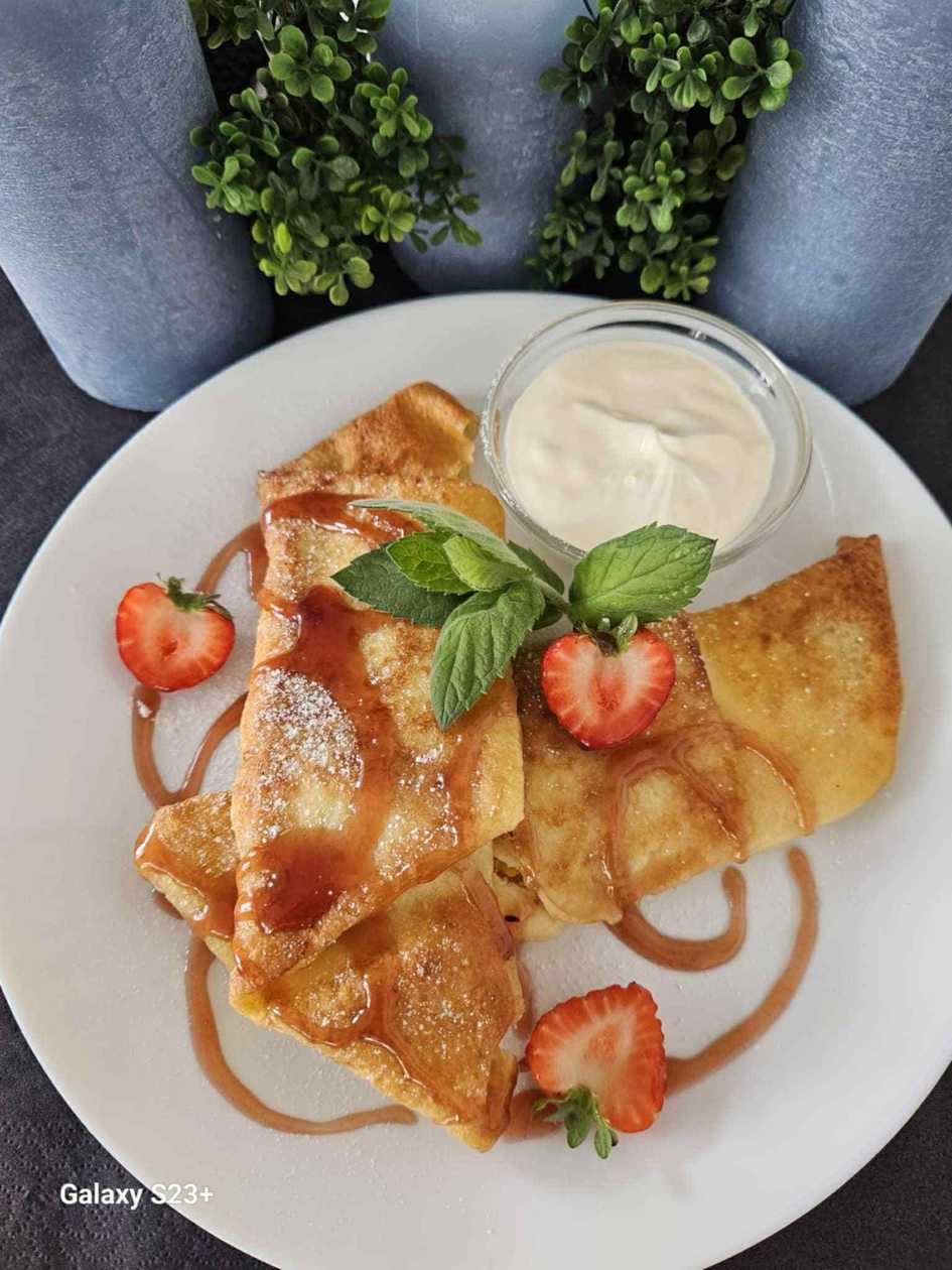 Crepes with cottage cheese 2 pcs.