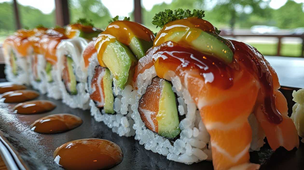 C2. Salmon Mango roll (8ks)