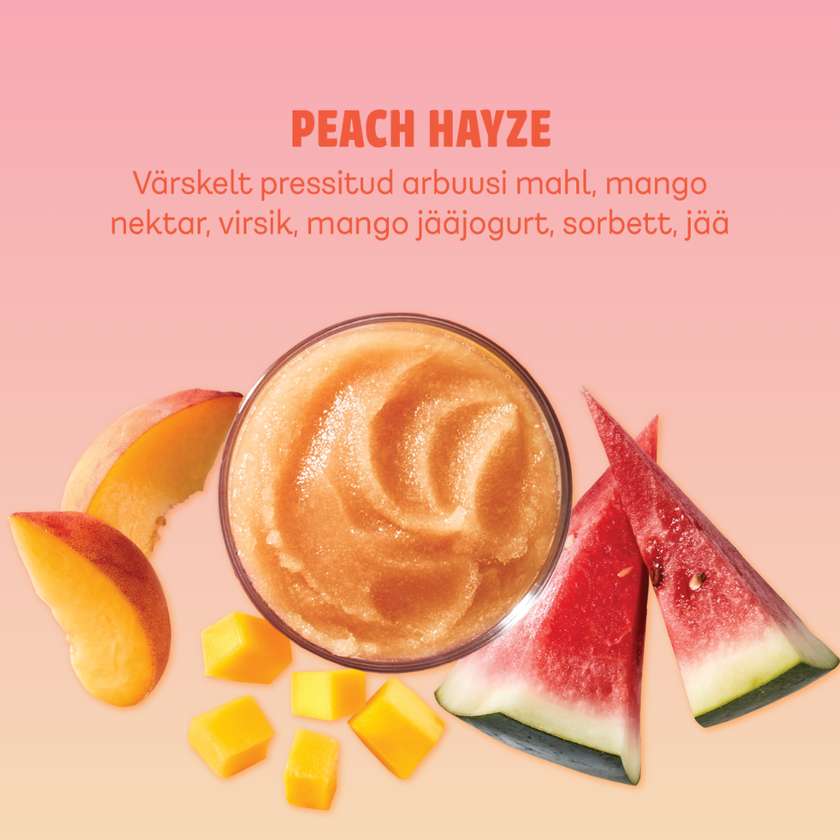 Peach Hayze - keskmine suurus
