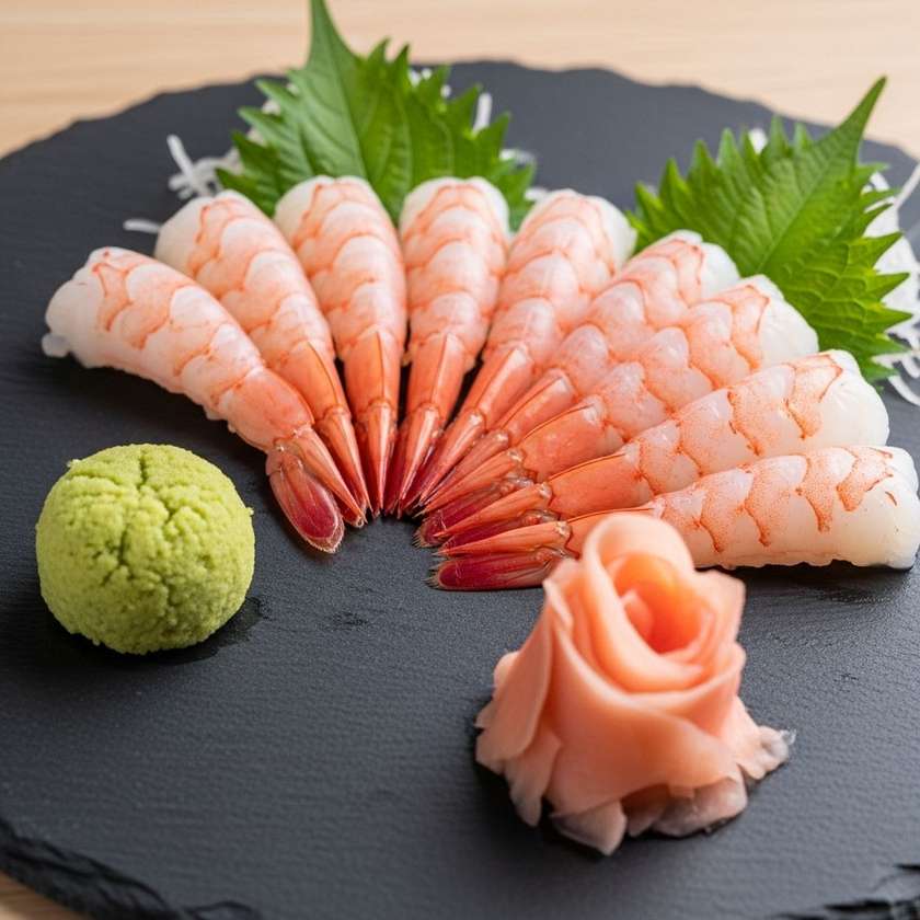 38S. Ebi sashimi
