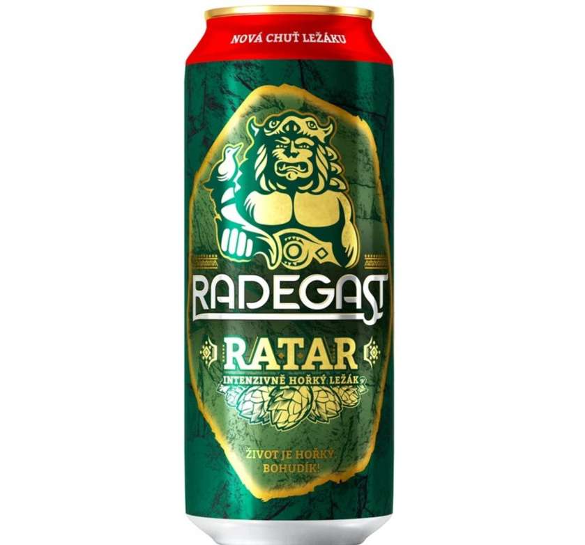 Radegast Ratar, plechovka 0,5l