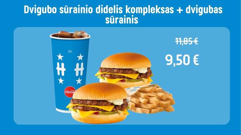 Dvigubo sūrainio didelis kompleksas + dvigubas sūrainis