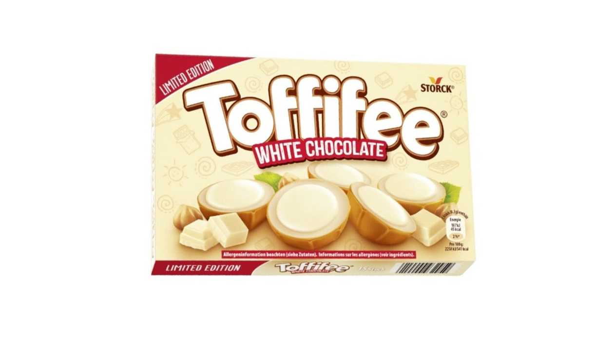 Toffifee White Chocolate, 125g