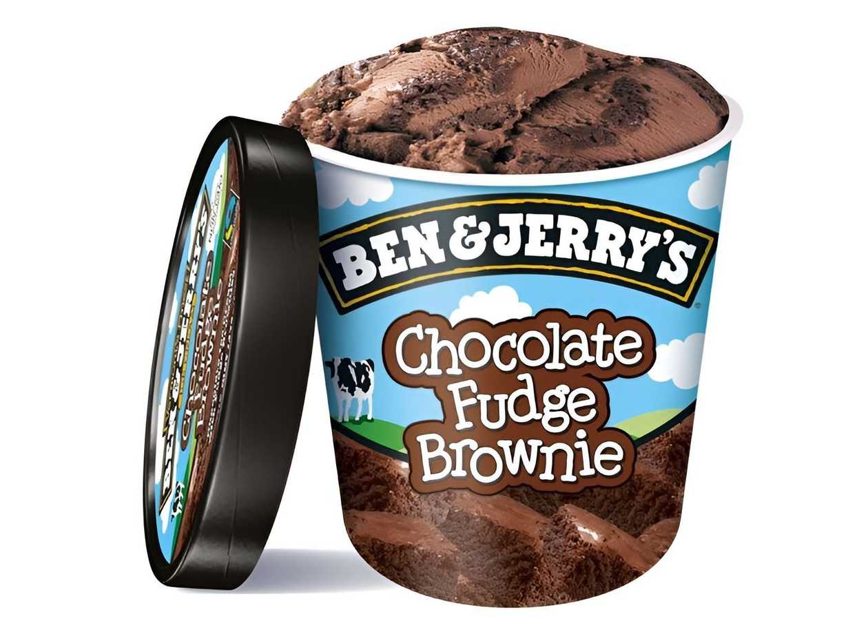 Ben & Jerry's Chocolate Fudge Brownies 465ml