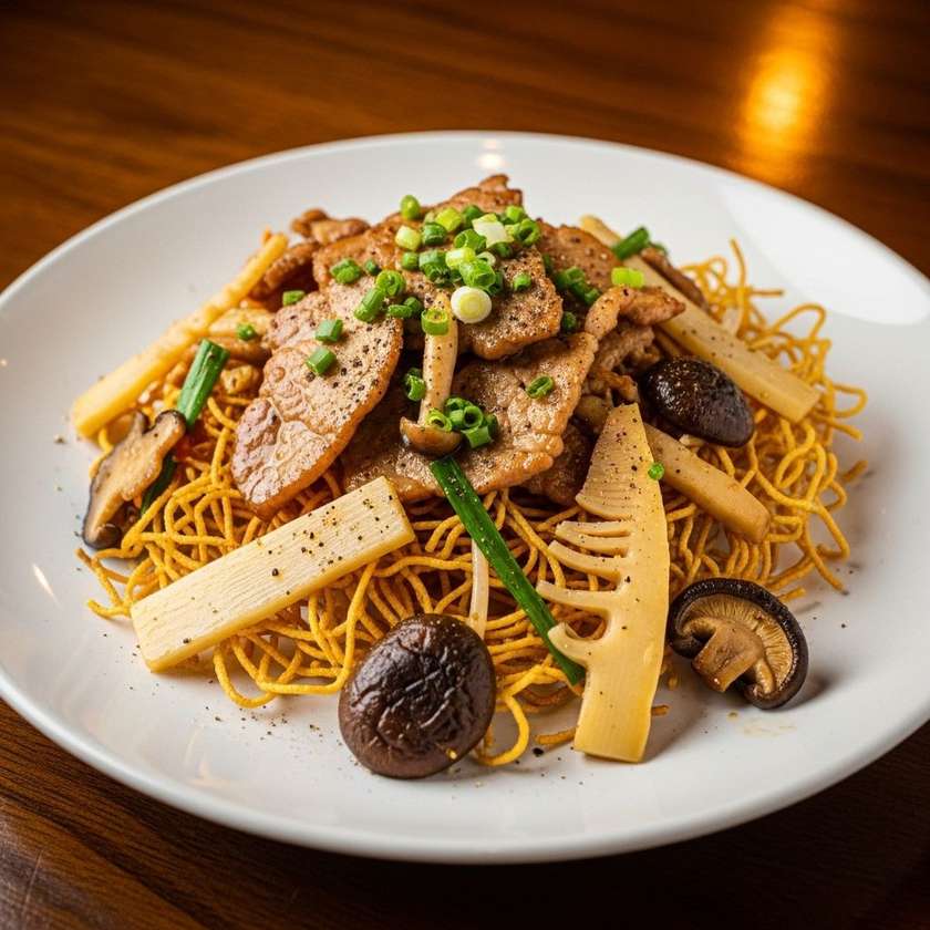 Stir-fried noodles