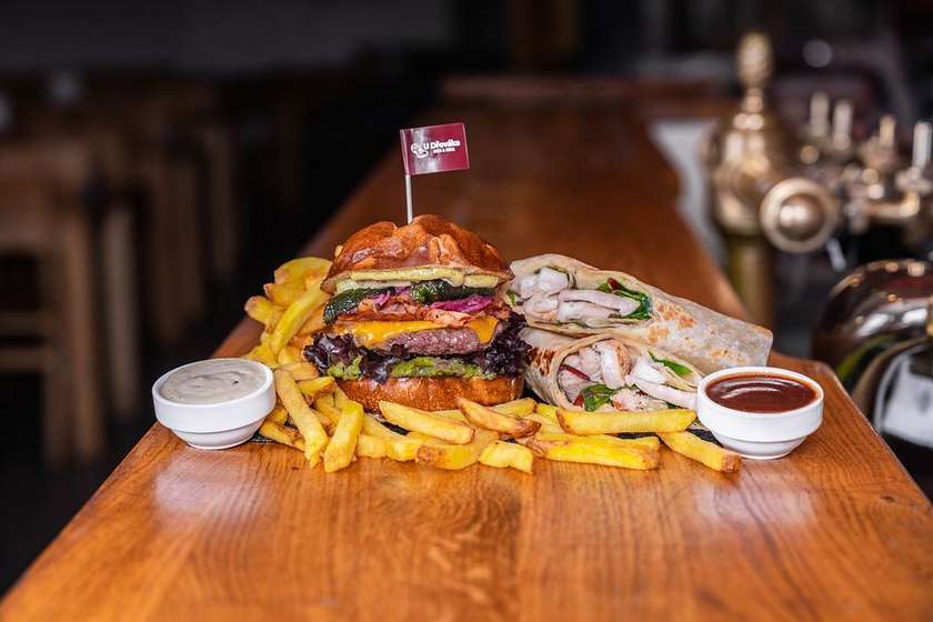 🍔🌯 Burger Wrap Menu