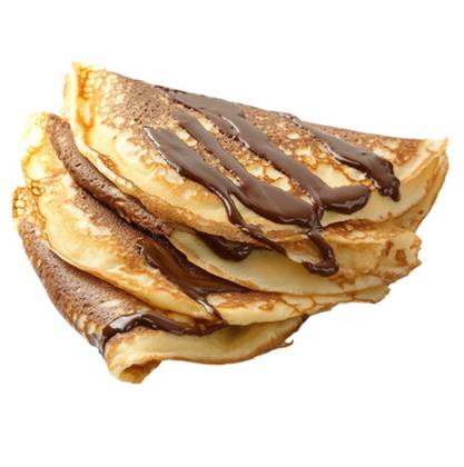 Pancakes with Nutella
