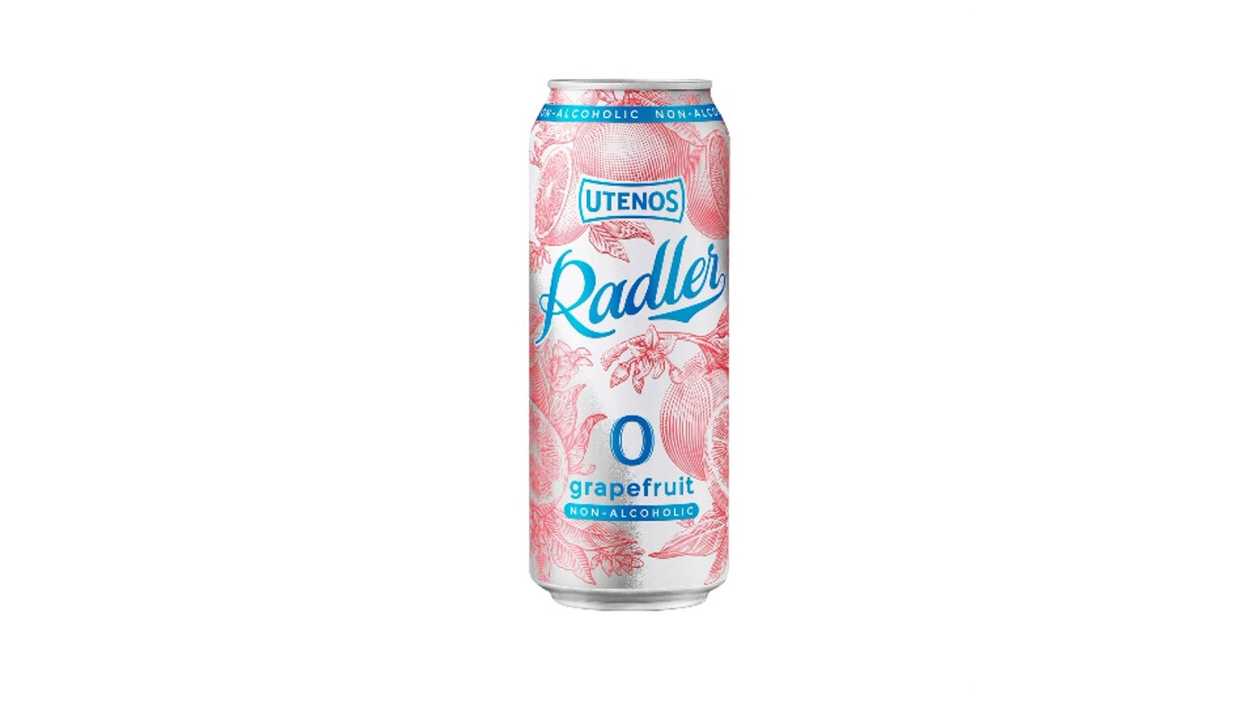 Utenos Radler Grapefruit nealkoholinis 0,5 l