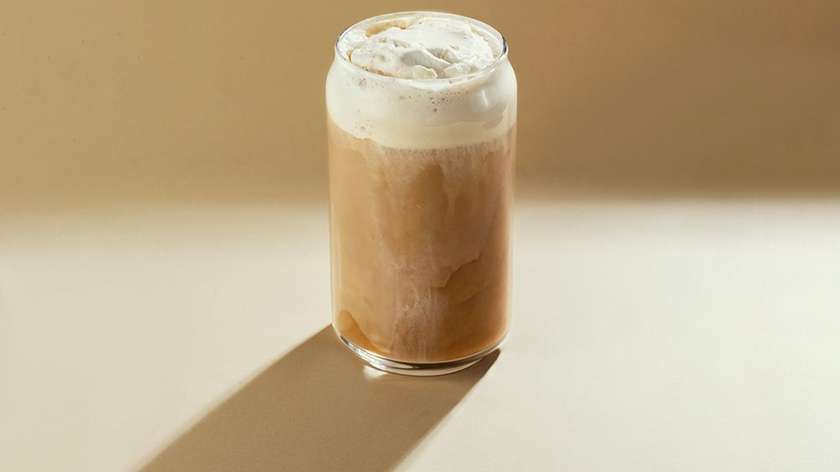 iced coffee with ice cream