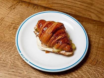 Croissant with turkej