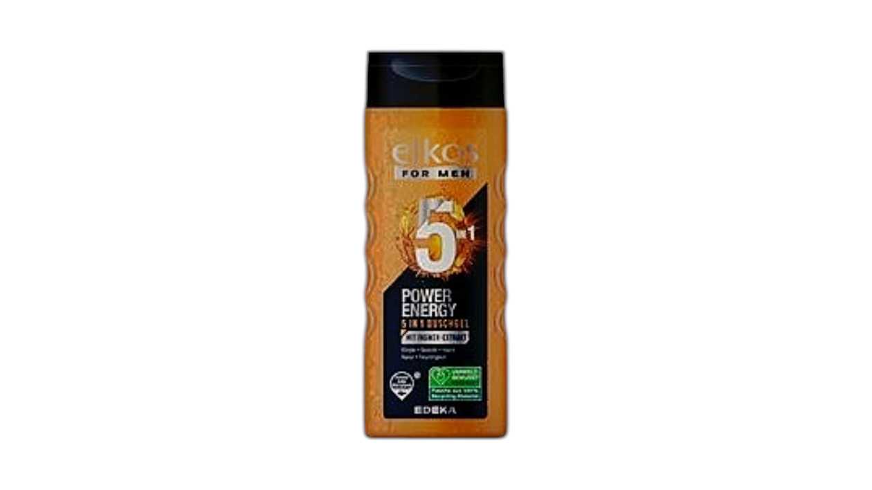 Elkos Shower Gel Men 5in1 Power Energy, 400ml
