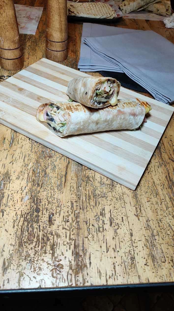 Omelette in a Tortilla