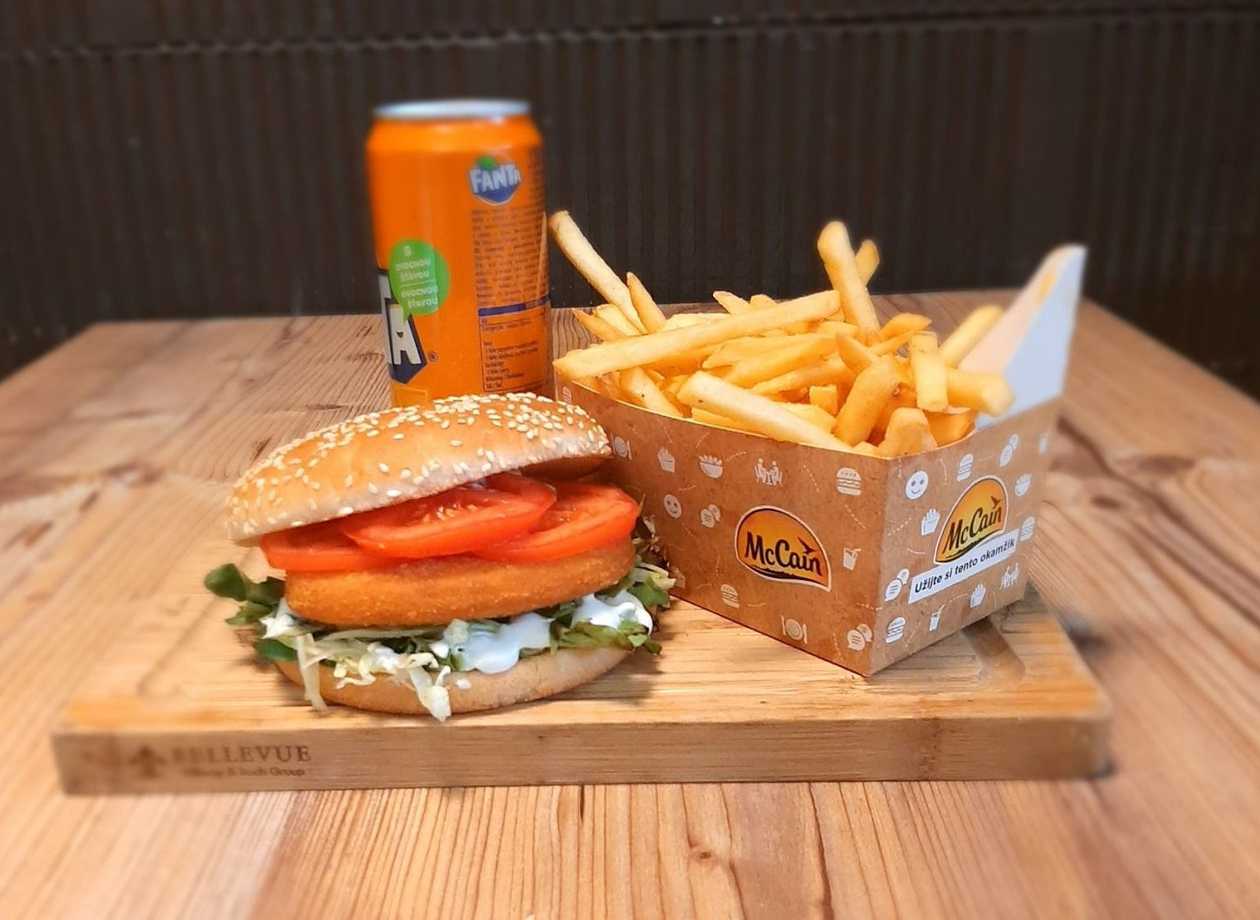 Eidamburger + 200g Fries + Drink 0.33l