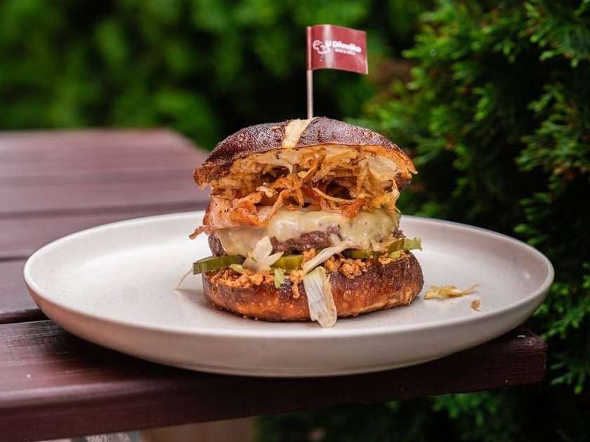 Honey Mustard Burger