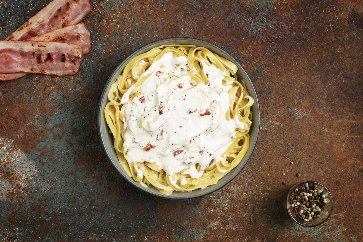 Tagliatelle Carbonara