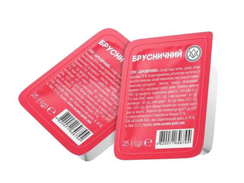 Соус діп "брусничний"