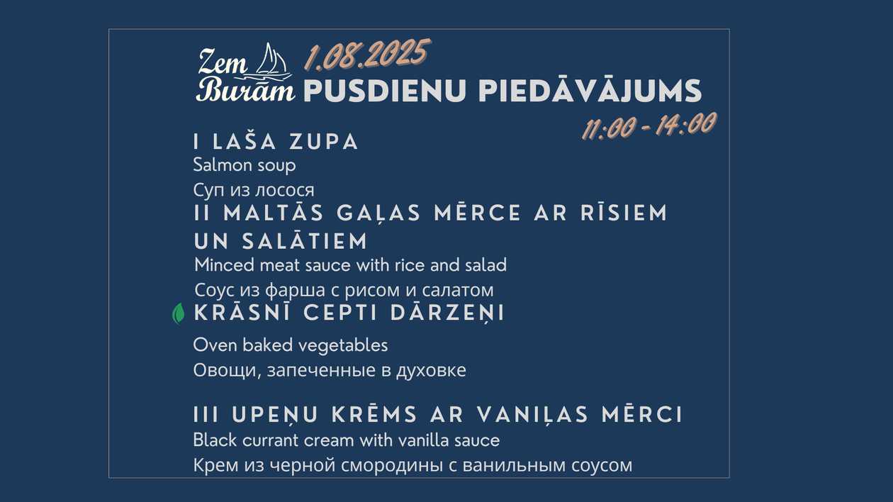 Lunch set I+II+III