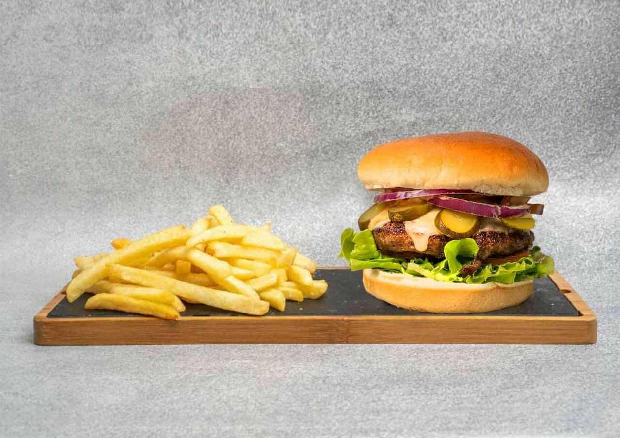 Provolone Burger