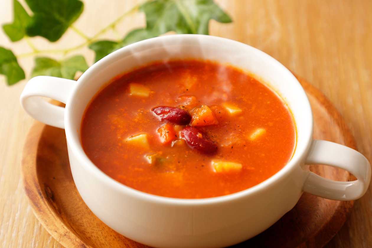 Minestrone vegetariano