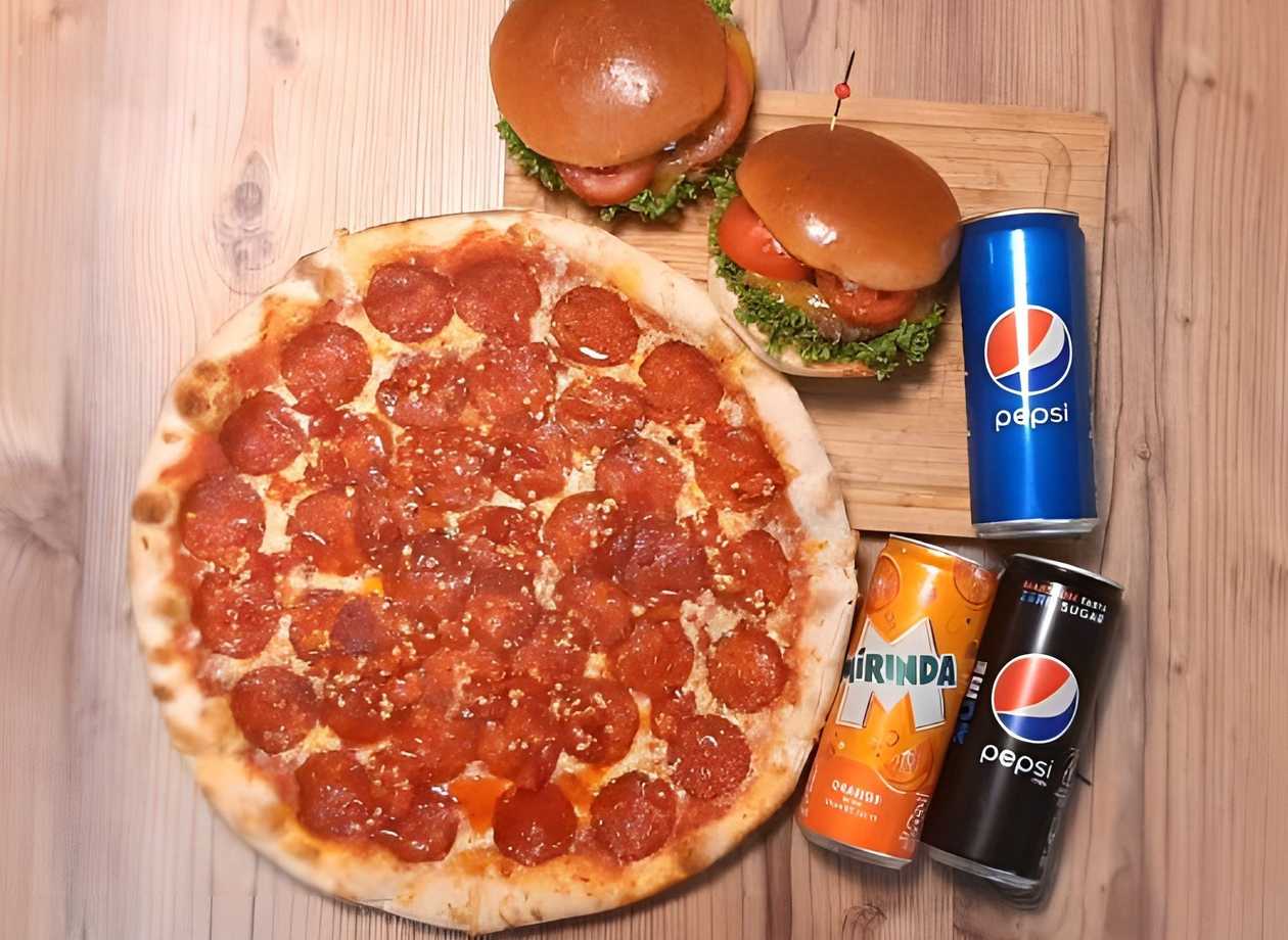 PePe Combo Menu + 3x Drink 0.33l