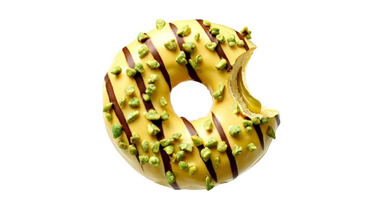 Donut cu fistic