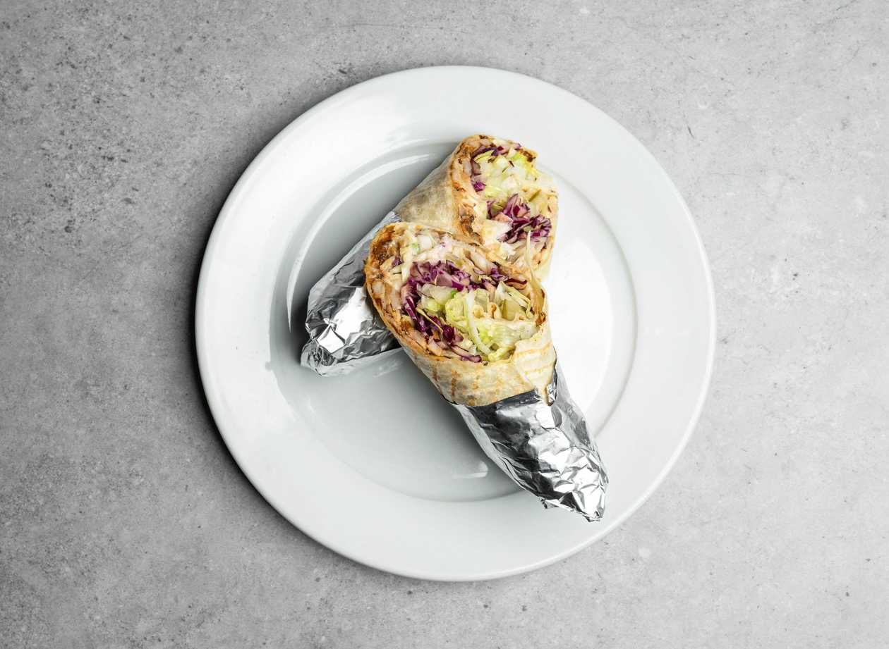 Kurací Kebab v placke