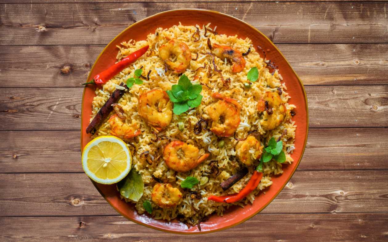 Prawn Biryani