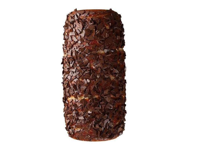 Trdelník with Chocolate Crumbs