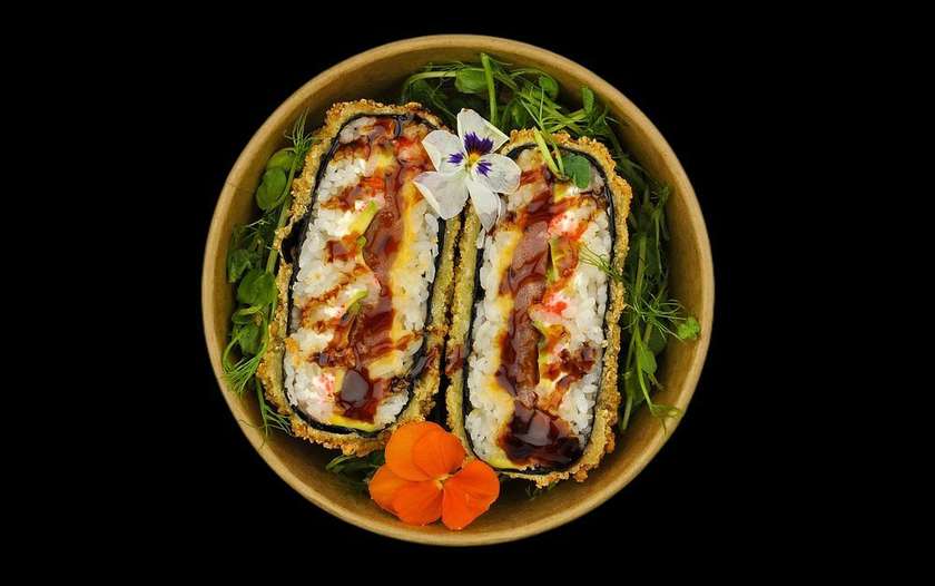 SUSHI BURGER Tuńczyk Surowy