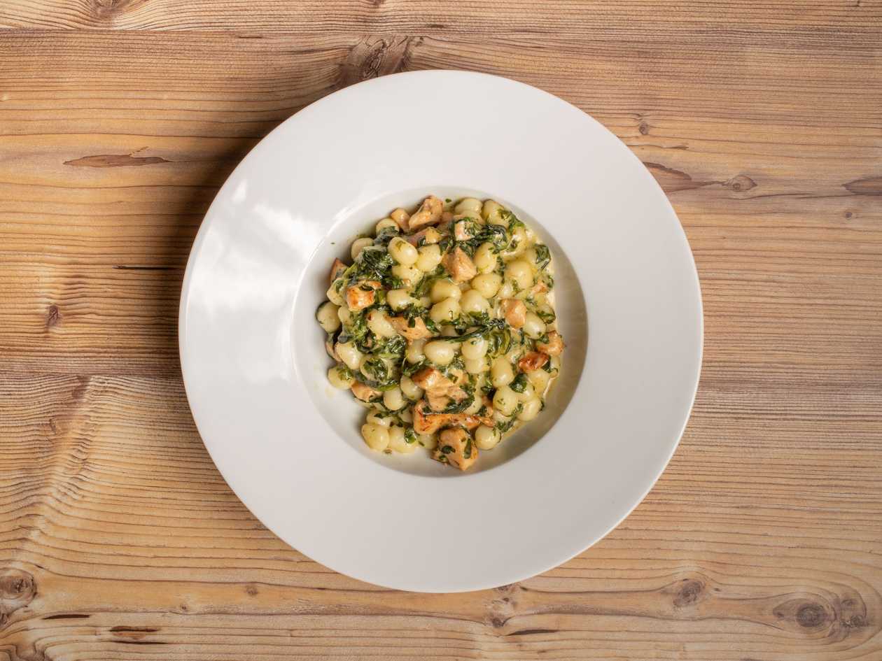 Spinaci di Pollo (Recommended: Gnocchi, Tagliatelle)