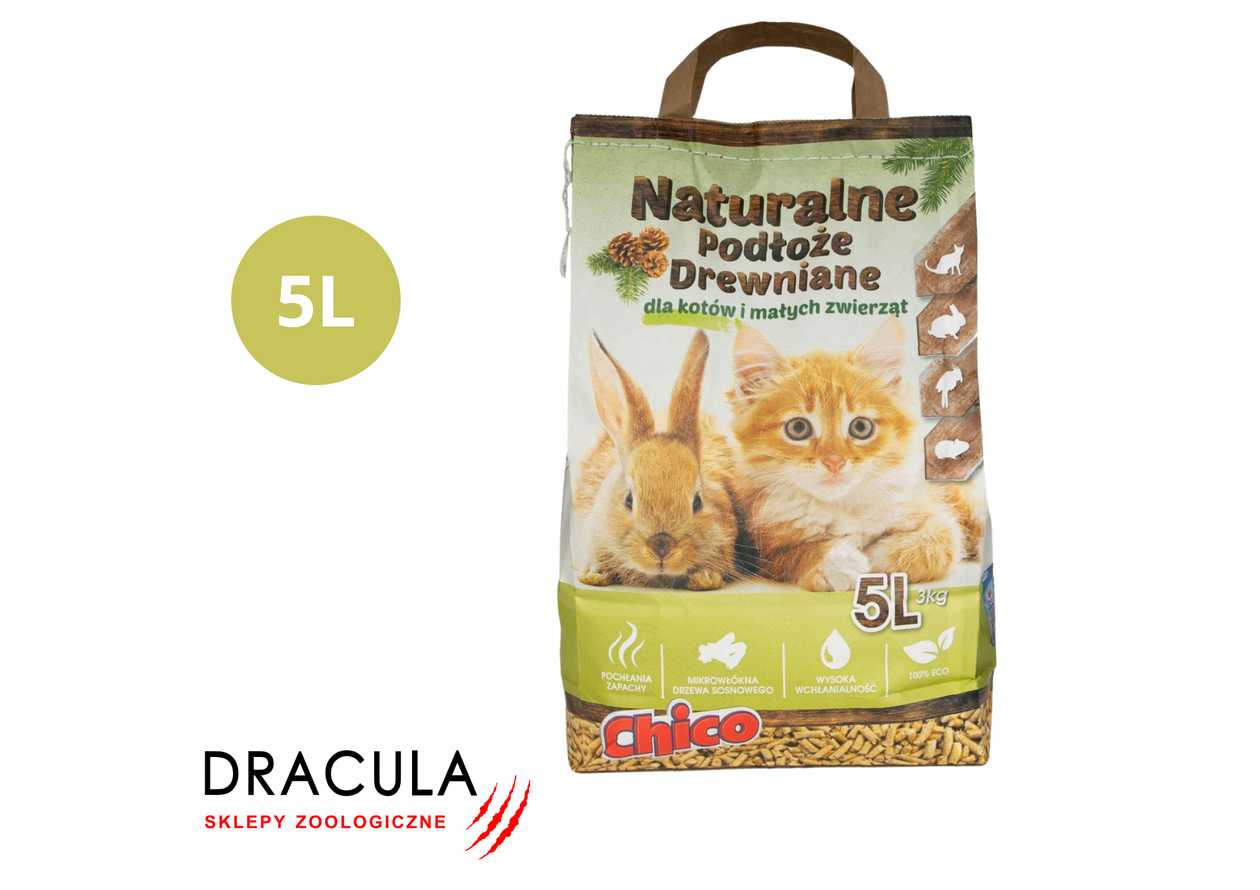 Pelet Chico Drewniany 5l