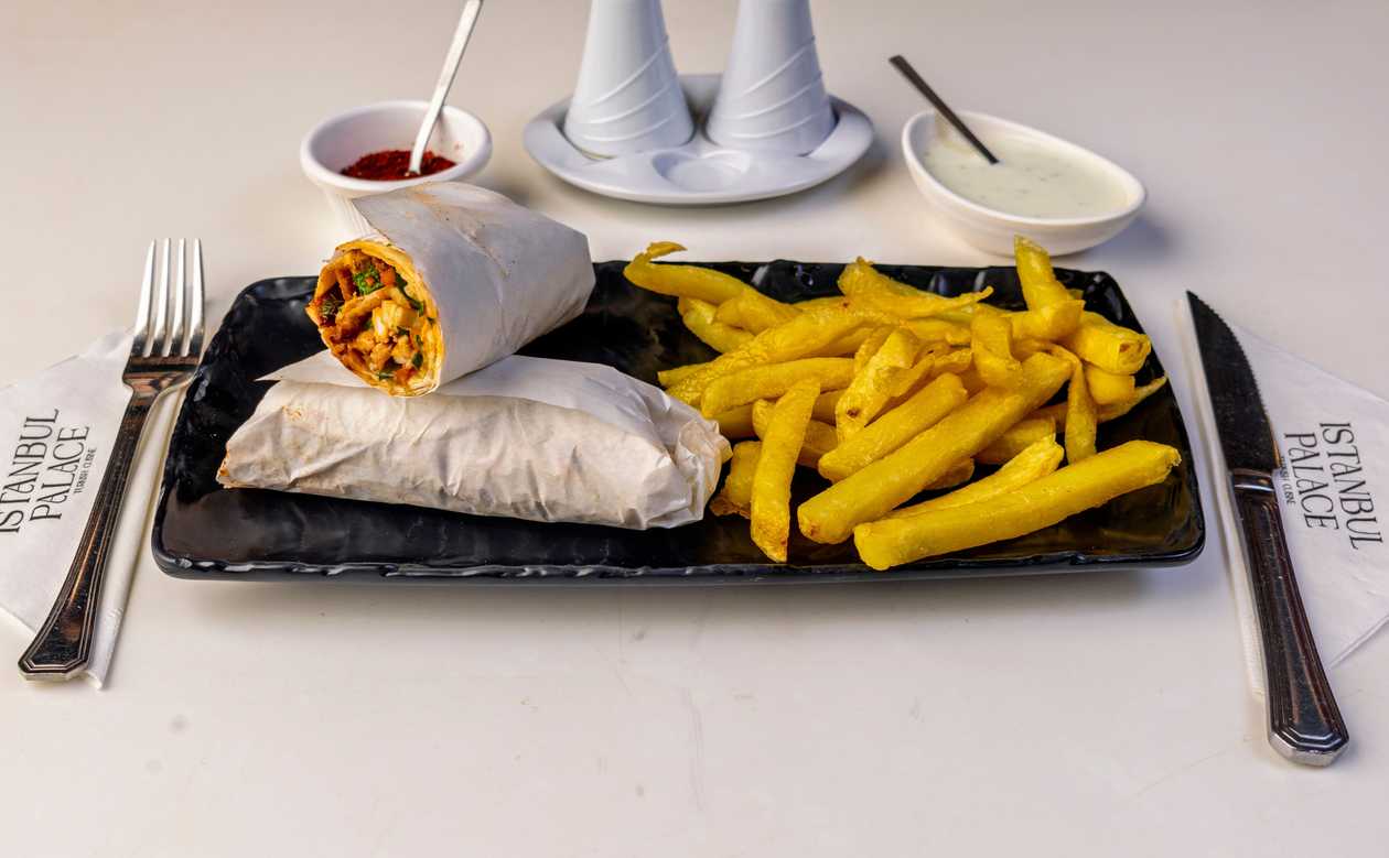 Beef Shawarma Wrap