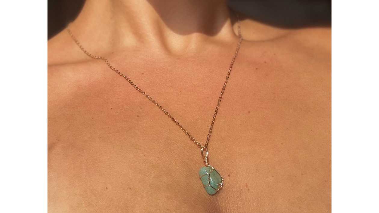 Aurora Forest Green Aventurine Necklace🧚‍♀️