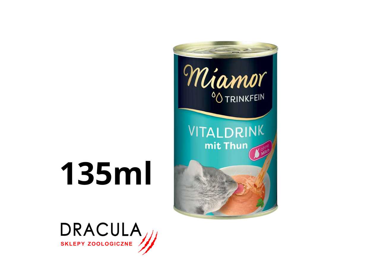Miamor Vitaldrink z Tuńczykiem 135ml