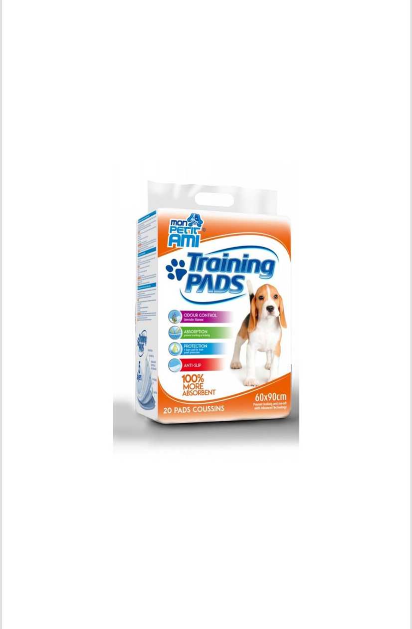 Mon Petit Ami Absorbent Training Pads, 20 Count, 60x90 cm