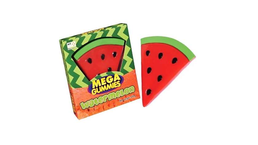 Kummikomm FELKO MEGA WATERMELON, 600g