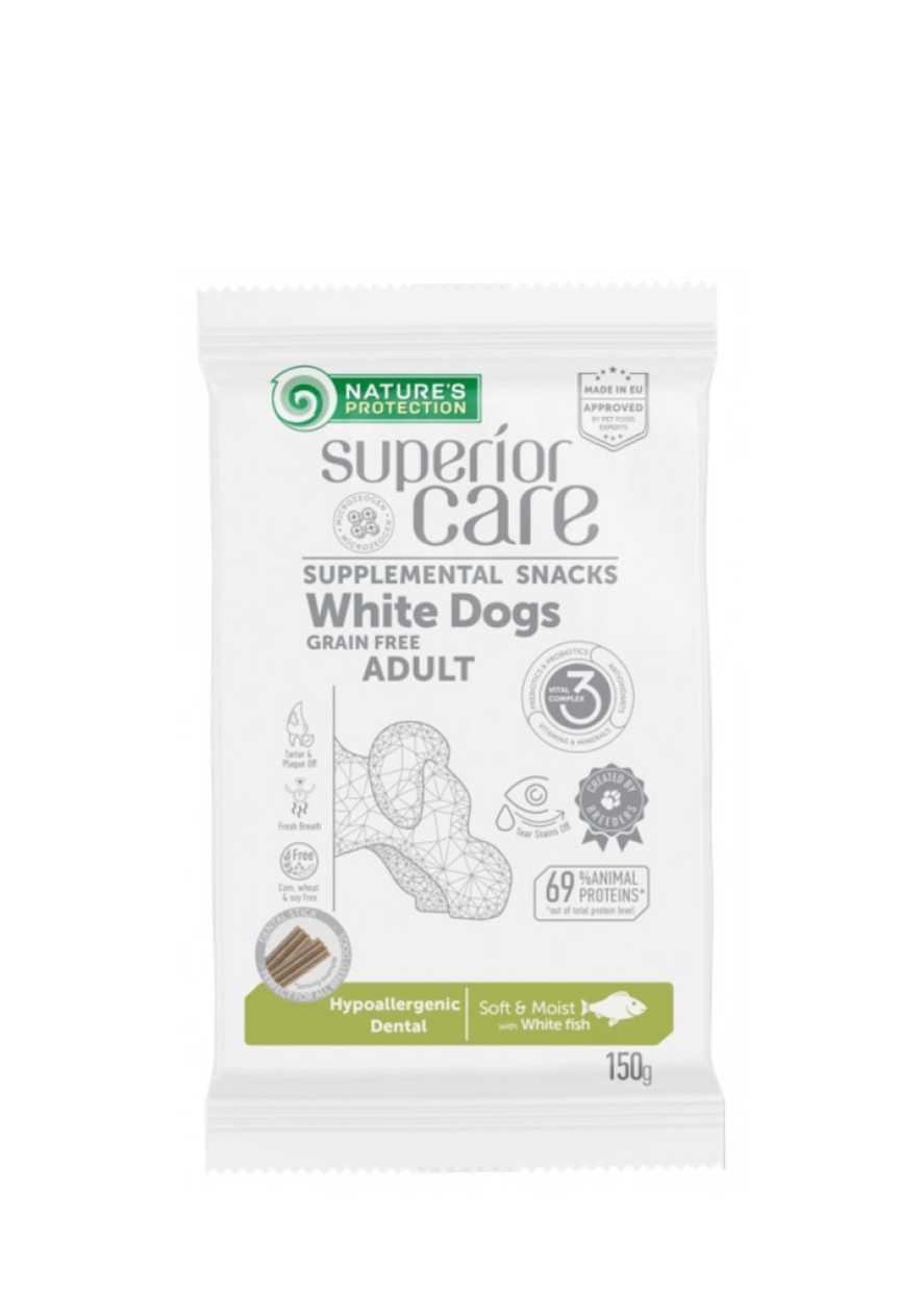 Superior Care Hypoallergenic Dental Care with White Fish (150g)