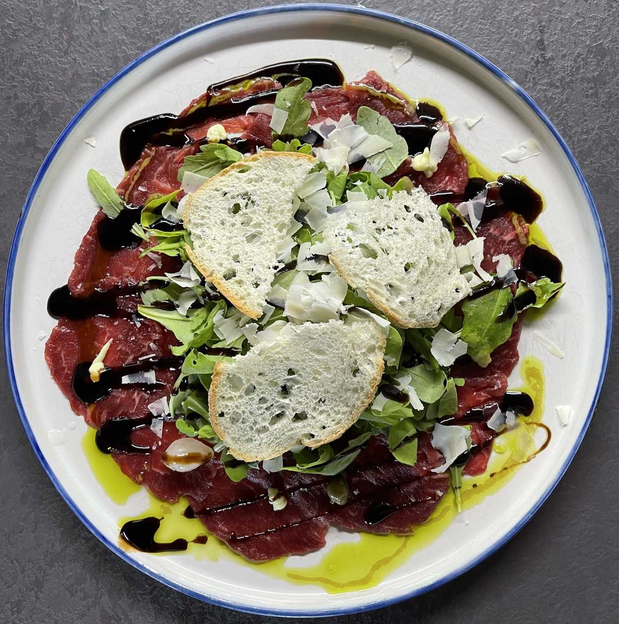 Beef carpaccio