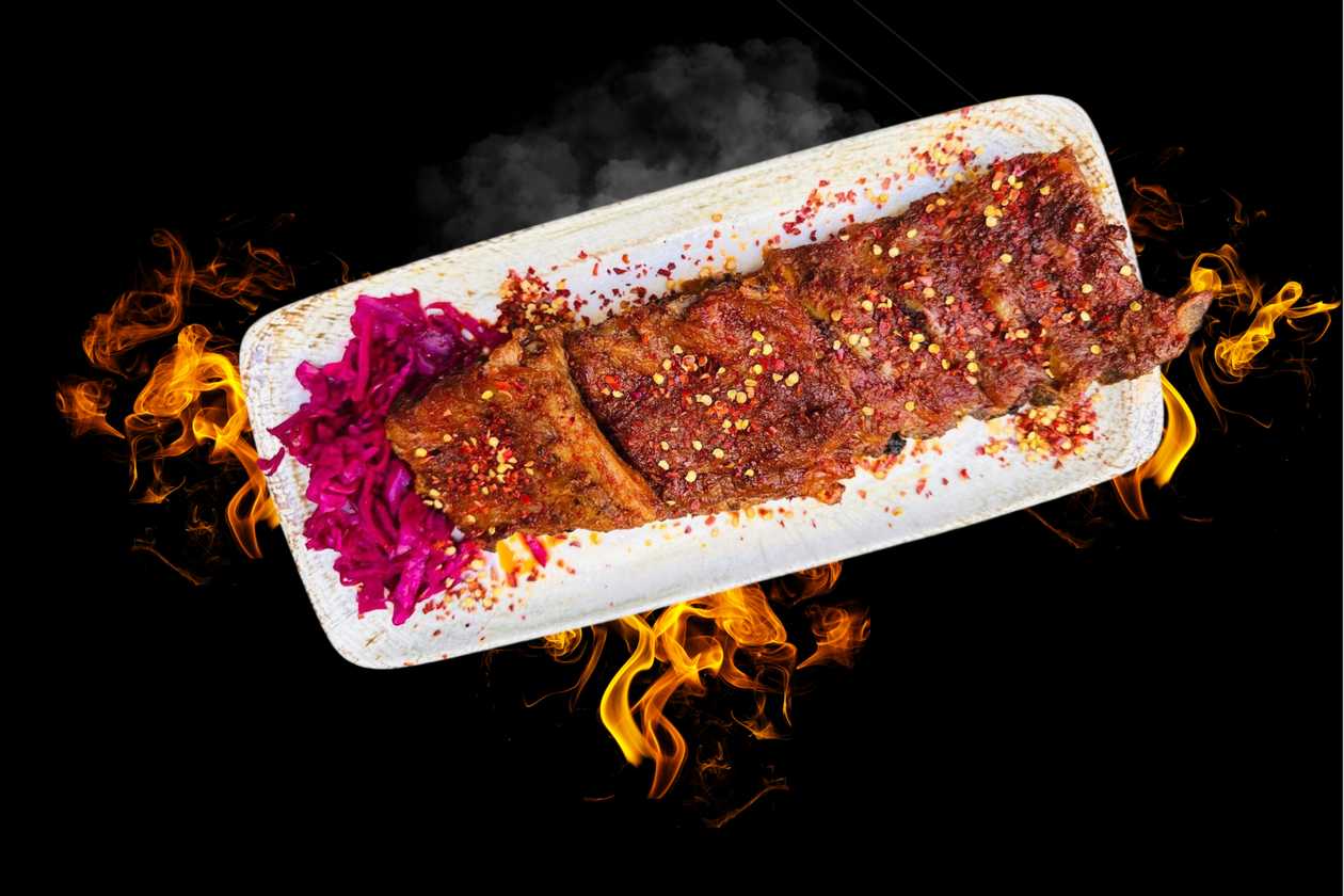 Spicy chilly rib (pork chop)