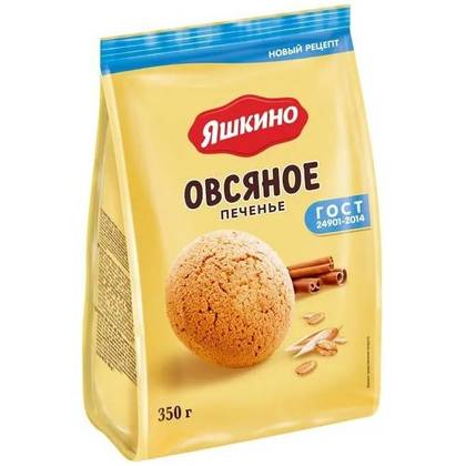 BISCUITI "OVSYANOCIKA" 350GR