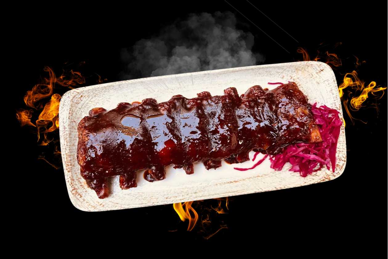 Veal ribs - BBQ