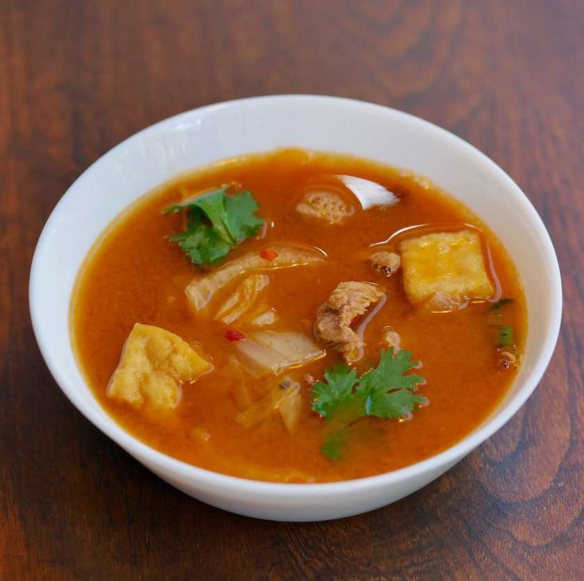 Kimchi soup