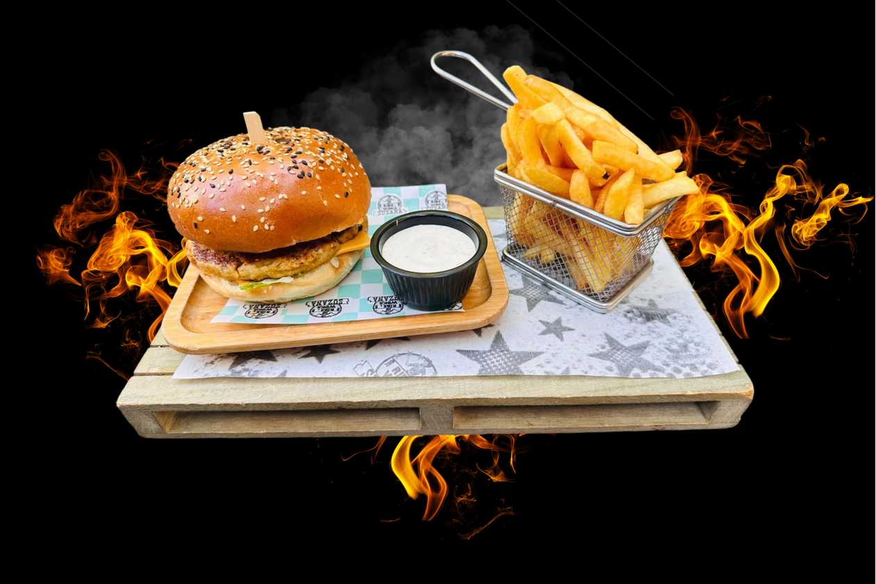 Vegetarian burger 110g