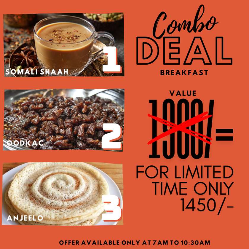 Somali Breakfast Combo 1