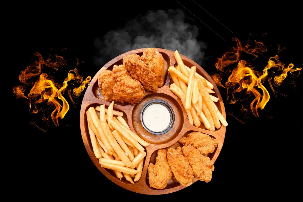 Crispy bread wings 350g